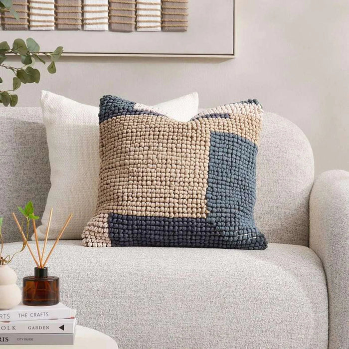 Hendrix Handwoven Filled Cushion 50X50Cm - Brown Pan Home