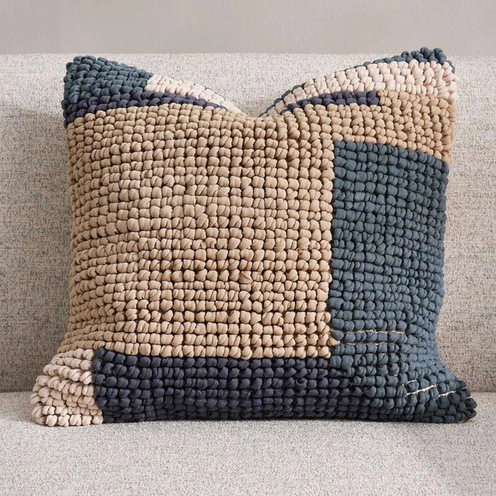 Hendrix Handwoven Filled Cushion 50X50Cm - Brown Pan Home