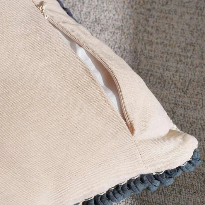 Hendrix Handwoven Filled Cushion 50X50Cm - Brown Pan Home