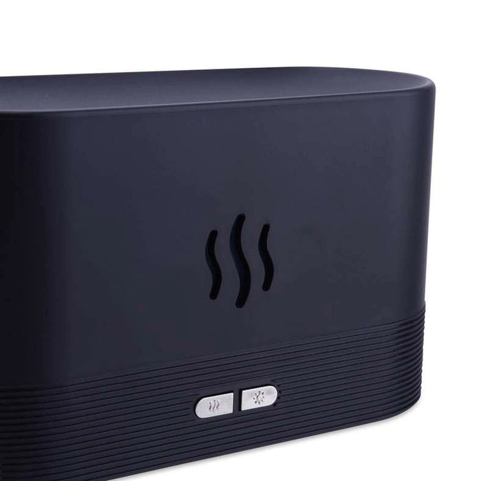Henik Air Flame Humidifier 130Ml - Black Pan Home