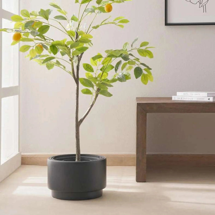 Heos Flower Pot 30X30X19Cm - Antracite Pan Home