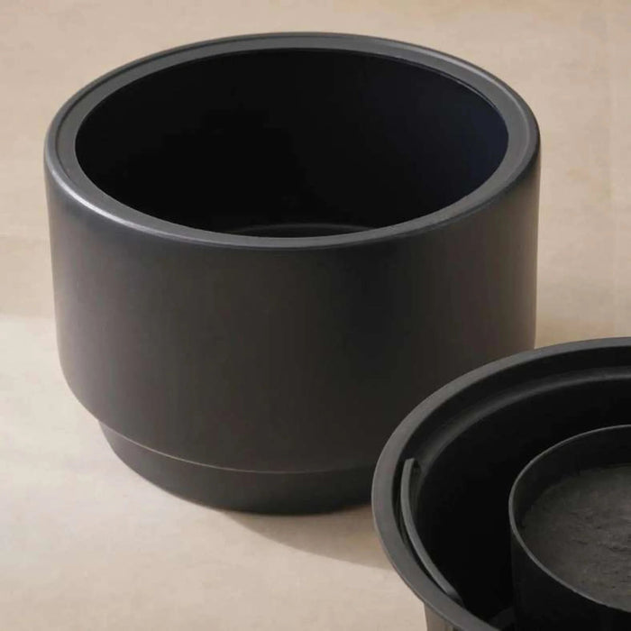 Heos Flower Pot 30X30X19Cm - Antracite Pan Home