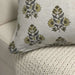 Heritage Magnolia Down Alternative Filled Cushion 50X50Cm - Olive Pan Home