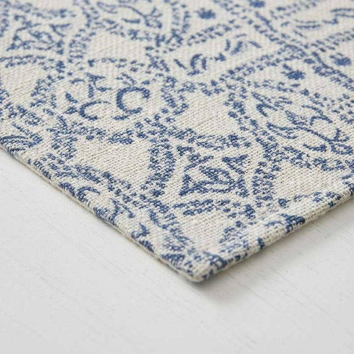 Heritage Orienta 4 Piece Placemat Set 33X45Cm - Indigo Pan Home