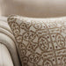 Heritage Orienta Down Alternative Filled Cushion 50X50Cm - Rust Pan Home