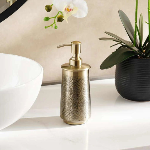 Heritage Soap Dispenser 8X8X20.5Cm - Gold Pan Home