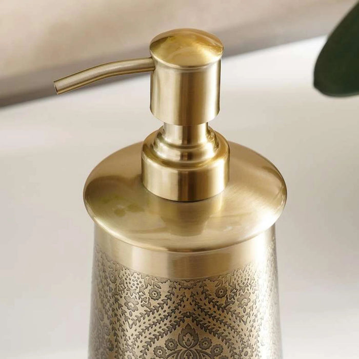 Heritage Soap Dispenser 8X8X20.5Cm - Gold Pan Home