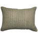 Heritage Stripe Down Alternative Filled Cushion 35X50Cm - Olive Pan Home