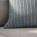 Heritage Stripe Down Alternative Filled Cushion 50X50Cm - Indigo Pan Home