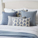 Heritage Stripe Down Alternative Filled Cushion 50X50Cm - Indigo Pan Home