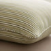 Heritage Stripe Down Alternative Filled Cushion 50X50Cm - Olive Pan Home