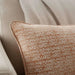 Heritage Textured Down Alternative Filled Cushion 35X50Cm - Rust Pan Home
