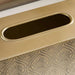 Heritage Tissue Box 25X13X10Cm- Gold Pan Home