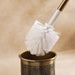 Heritage Toilet Brush Holder 10.5X10.5X36.5 - Gold Pan Home