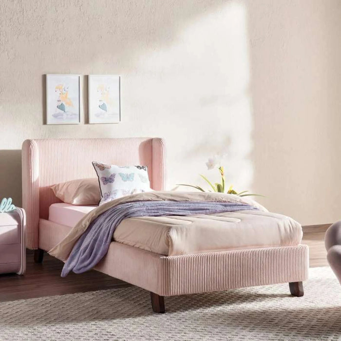 Hershel Kids Single Bed 90X200 Cm - Pink