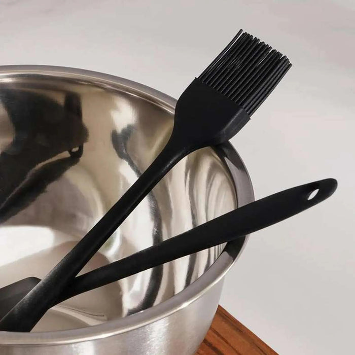 Hezin 6-Piece Kitchen Utensils Set -Black Pan Home