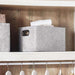 Hilux Storage Basket 33X23X18Cm-Grey Pan Home