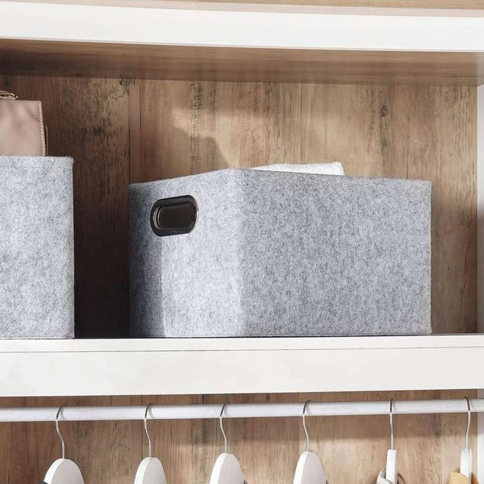 Hilux Storage Basket 35X25X20Cm-Grey Pan Home
