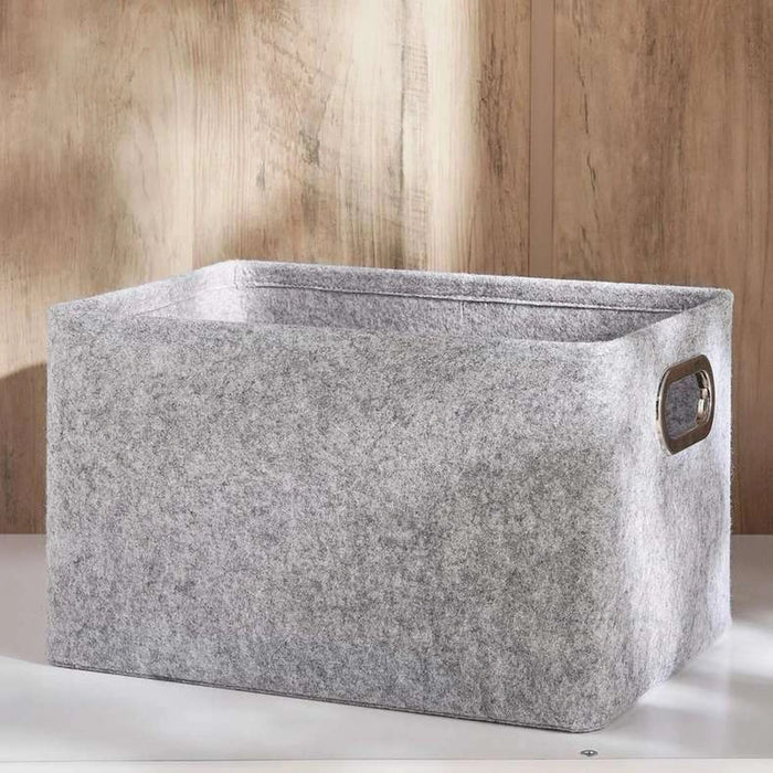 Hilux Storage Basket 35X25X20Cm-Grey Pan Home