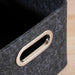 Hilux Storage Basket 37X27X22Cm-Black Pan Home