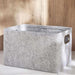 Hilux Storage Basket 37X27X22Cm-Grey Pan Home