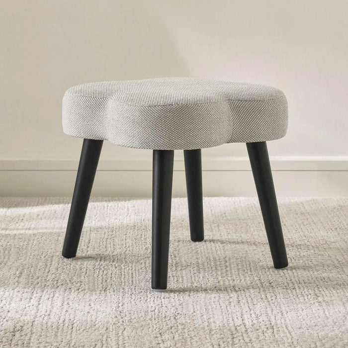 Hinton Wooden Stool 35X35X33Cm - Grey