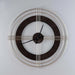 Hitch Wall Clock Dia 70Cm - Gold Pan Home