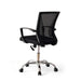 Hobbs Office Medium Back Chair Mesh Fabric - Black Pan Home