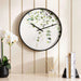 Holmes Wall Clock Dia 51X4.5Cm- Green Pan Home