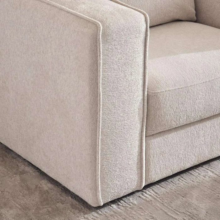 Hom Single Seater Sofa - Beige