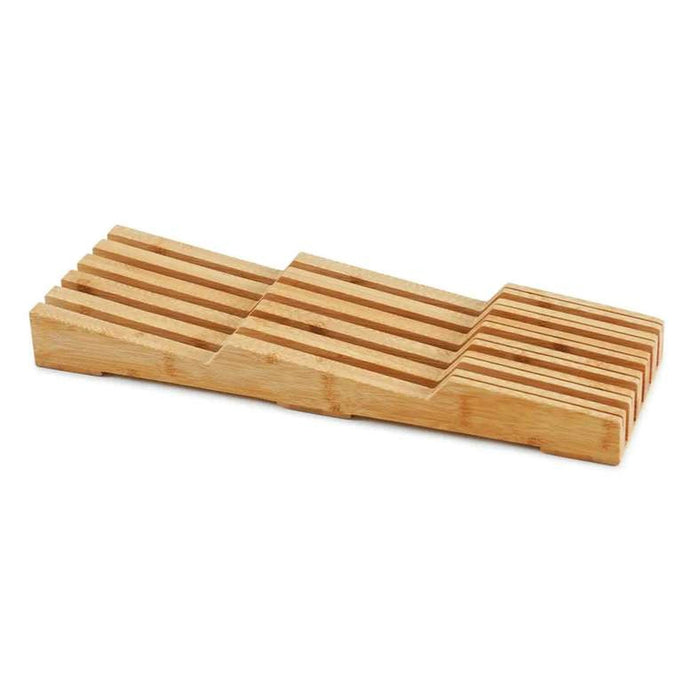 Hommer Bamboo Knife Block - Natual Pan Home