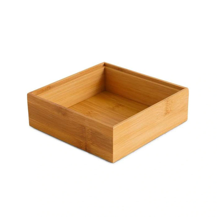 Hommer Bamboo Stacking Drawer Organizer 15X15X5Cm - Natural Pan Home