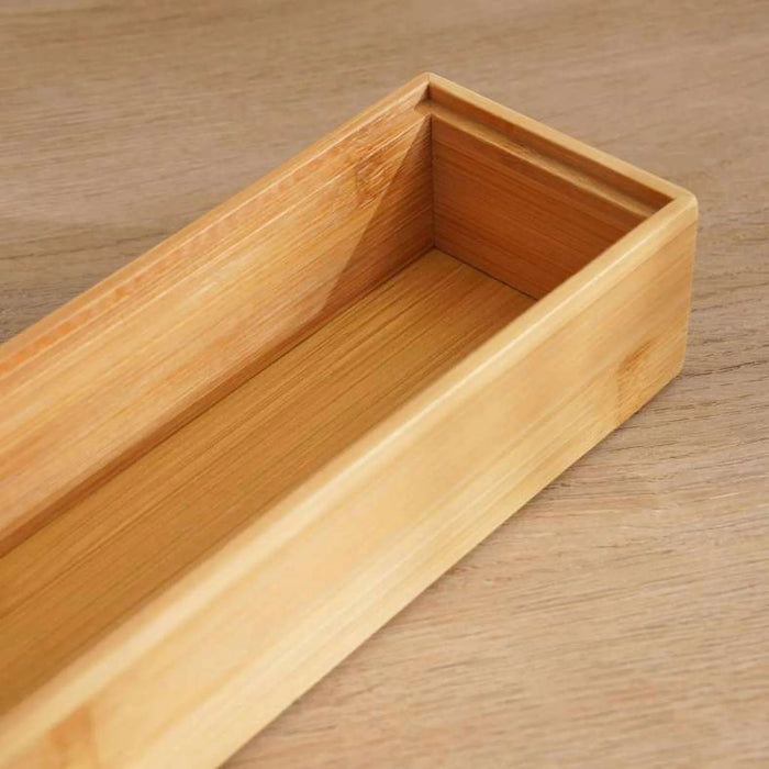 Hommer Bamboo Stacking Drawer Organizer 23X7.5X5Cm - Natural Pan Home