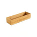 Hommer Bamboo Stacking Drawer Organizer 23X7.5X5Cm - Natural Pan Home