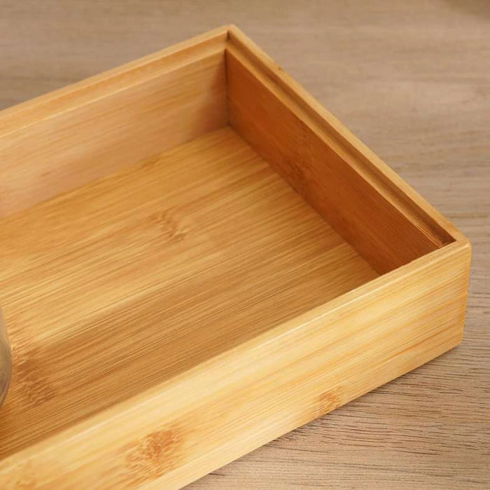 Hommer Bamboo Stacking Drawer Organizer 30.5X15X5Cm - Natural
