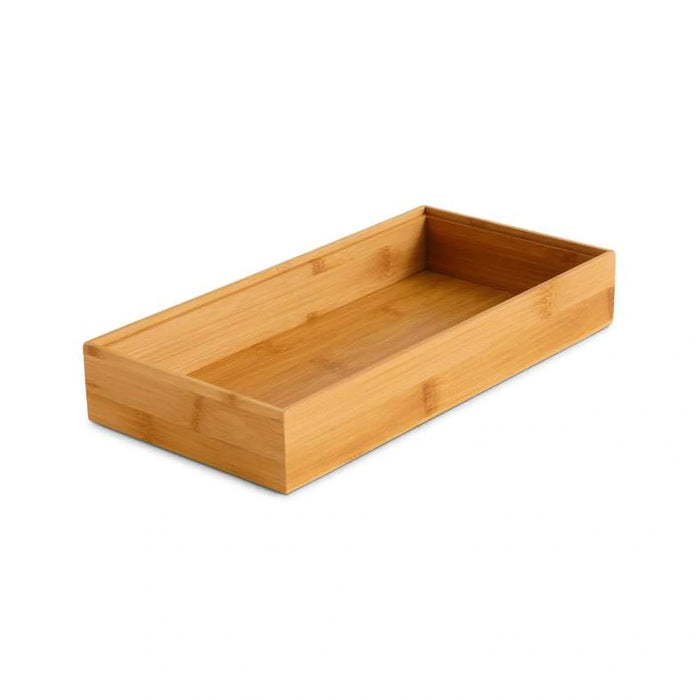 Hommer Bamboo Stacking Drawer Organizer 30.5X15X5Cm - Natural