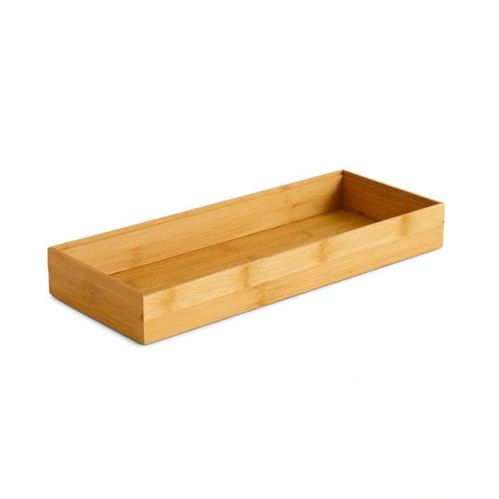 Hommer Bamboo Stacking Drawer Organizer 38X15X5Cm - Natural