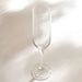 Honeycomb 6-Piece Flute Crystal Glass Set 200Ml -Clear Pan Home