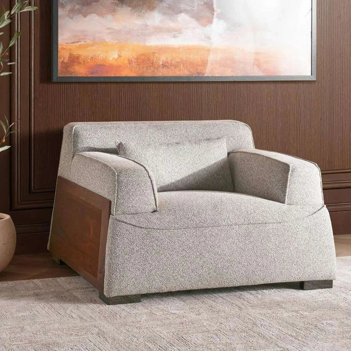 Honto Single Seater Sofa - Beige Pan Home