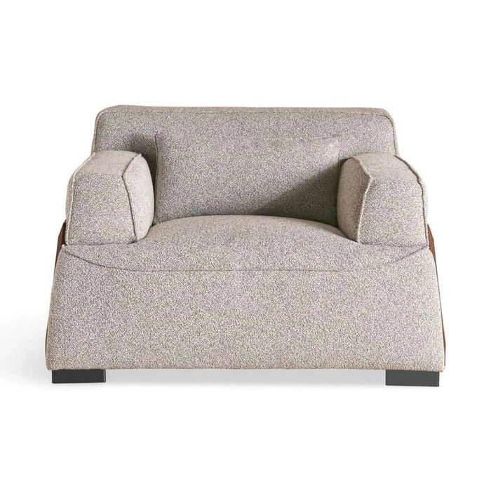 Honto Single Seater Sofa - Beige Pan Home