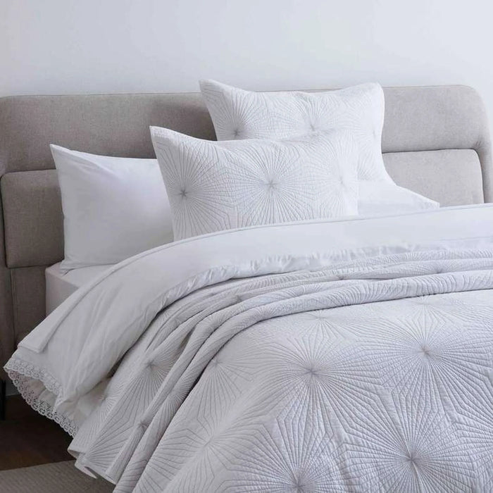 Hoop 3-Piece Bedspread Set 220X240Cm - White
