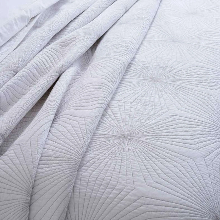 Hoop 3-Piece Bedspread Set 220X240Cm - White