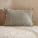 Horizon Herringbone Down Alt Filled Cushion 35X50Cm - Green Pan Home
