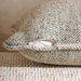 Horizon Herringbone Down Alt Filled Cushion 35X50Cm - Green Pan Home