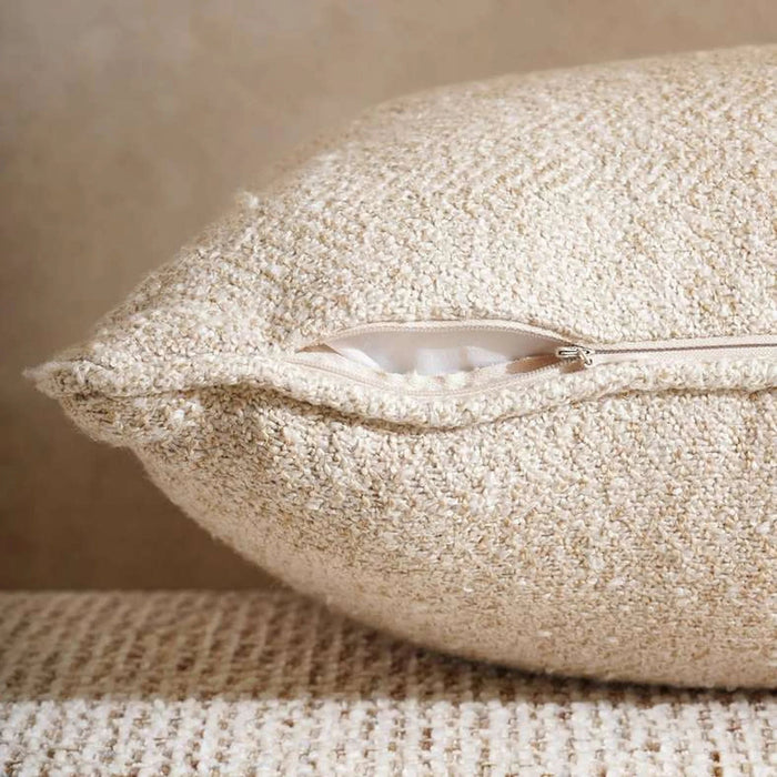 Horizon Herringbone Down Alt Filled Cushion 35X50Cm - Natural Pan Home