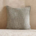 Horizon Herringbone Down Alt Filled Cushion 50X50Cm - Green Pan Home