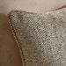 Horizon Herringbone Down Alt Filled Cushion 50X50Cm - Green Pan Home