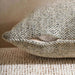 Horizon Herringbone Down Alt Filled Cushion 50X50Cm - Green Pan Home