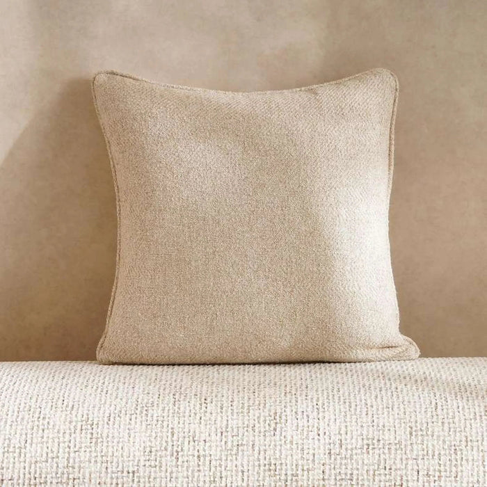 Horizon Herringbone Down Alt Filled Cushion 50X50Cm - Natural Pan Home