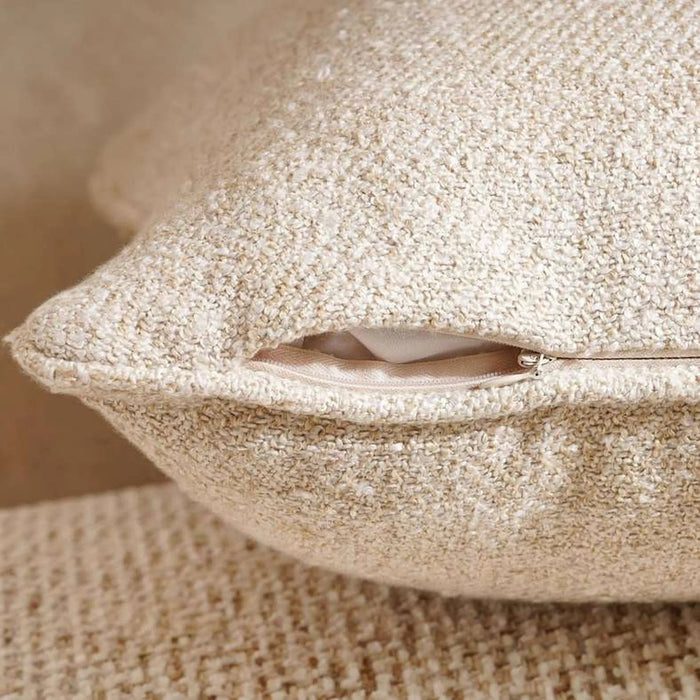 Horizon Herringbone Down Alt Filled Cushion 50X50Cm - Natural Pan Home